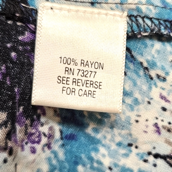 Elle Women's Ruffled Double Layered Turquoise Floral Print Strapless Mini Dress - Picture 10 of 11